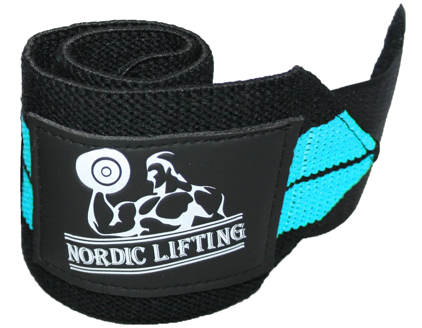 Wrist Wraps (1 Pair/2 Wraps) for Weightlifting/Cross Training/Powerlifting/Bodybuilding-Women & Men-Premium Quality Equipment & Accessories Avoid Injury in Weight Lifting-(Aqua Blue)-1 Year Warranty