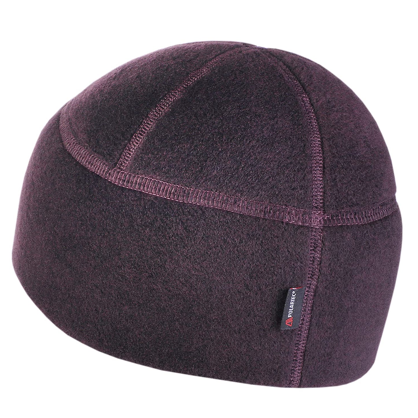 281Z Polartec Thermal Pro Winter Skull Cap - Military Tactical Outdoor Sport - Watch Cap Fleece Beanie (Dark Plum, Small)