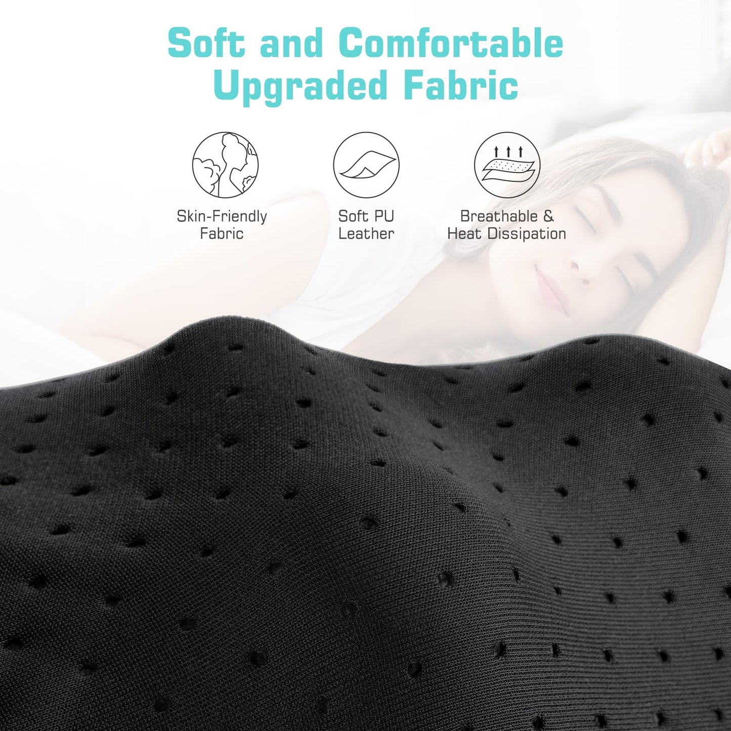 Shiatsu Neck and Back Massager with Heat, Electric Deep Tissue 4D Kneading Massage Pillow for Shoulder, Leg, Body Muscle Pain Relief - Best Gifts for Women Men Mom Dad