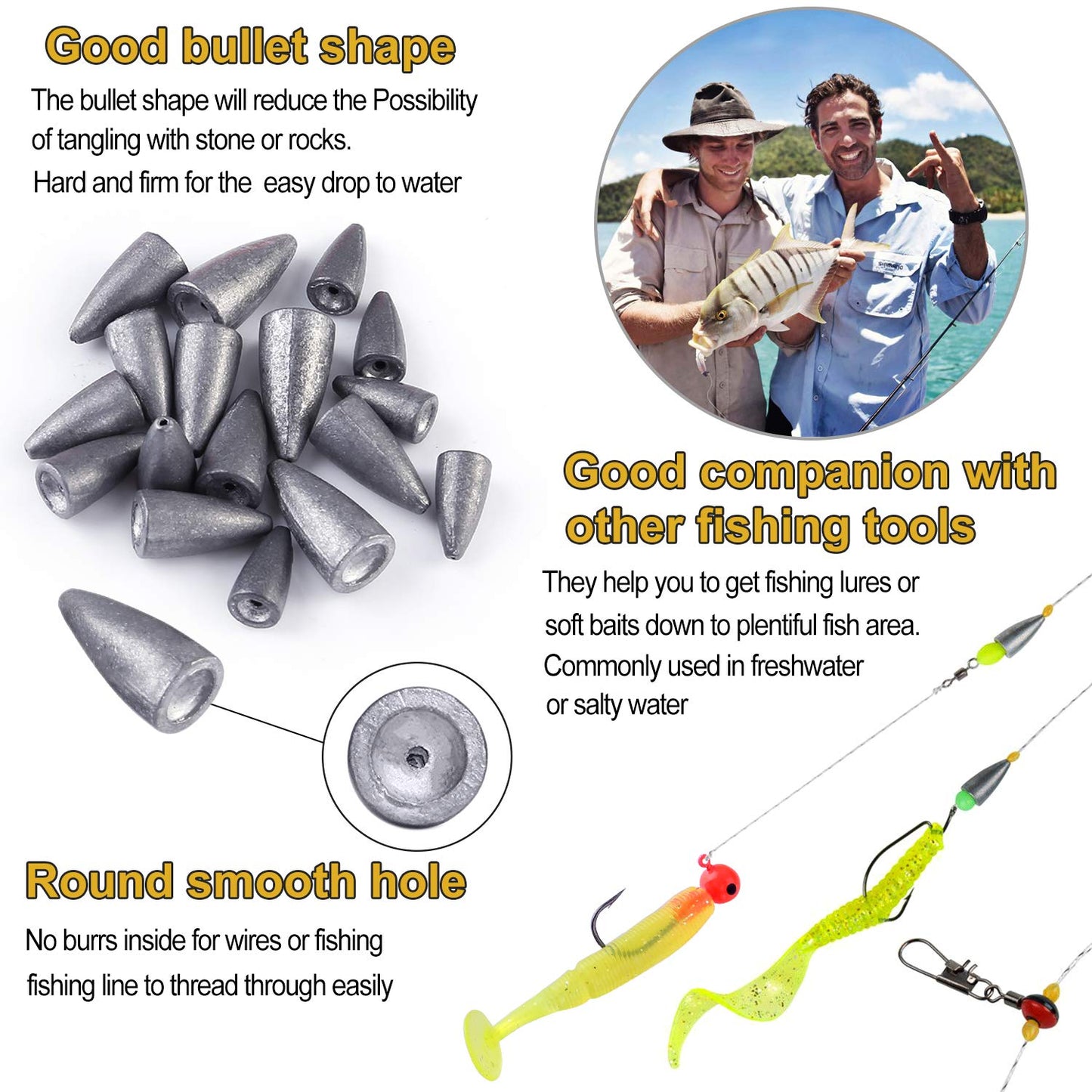 TOPFORT 187/343pcs Fishing Accessories Kit, Including Jig Hooks, Bullet Bass Casting Sinker Weights, Fishing Swivels Snaps, Sinker Slides, Fishing Set with Tackle Box