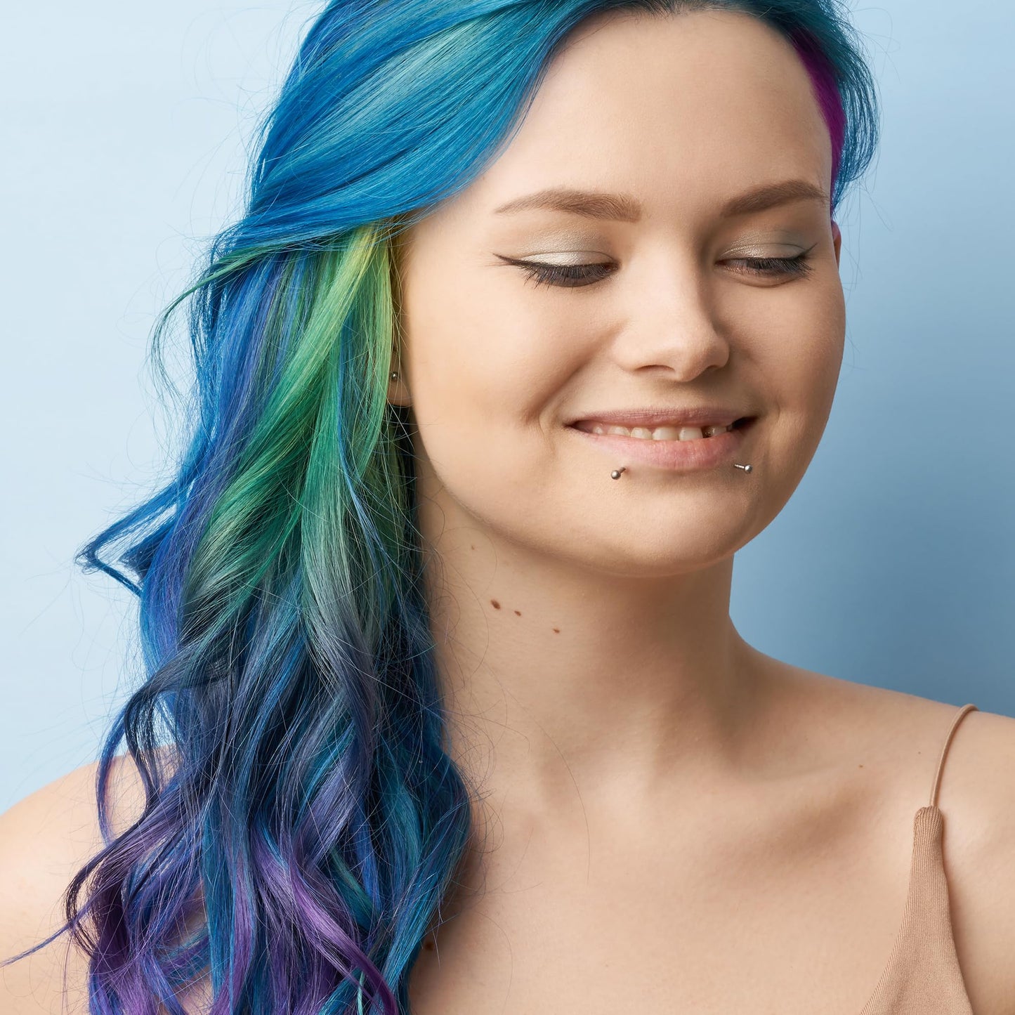 ARCTIC FOX Vegan and Cruelty-Free Semi-Permanent Hair Color Dye (4 Fl Oz, POSEIDON)