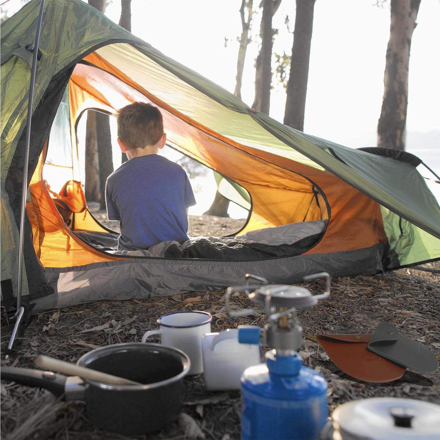 Camping Tripod Board - Campfire Tripod, Camping Tripod for Cooking, Turn Branches into Cooking Tripod, Portable Bushcraft Gear for Camper/Hiker Travel Outdoor Firepit Dutch Oven Tripod (Dark Brown)