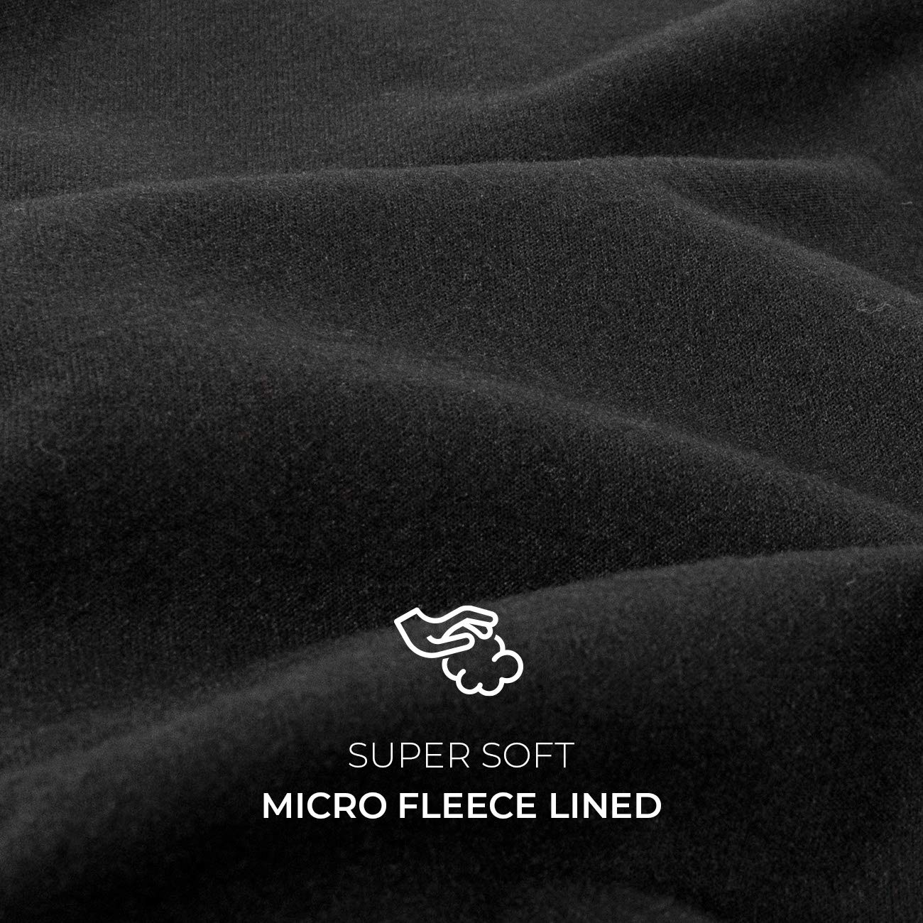 FITEXTREME Womens MAXHEAT Fleece Long Johns Thermal Underwear Set Black L