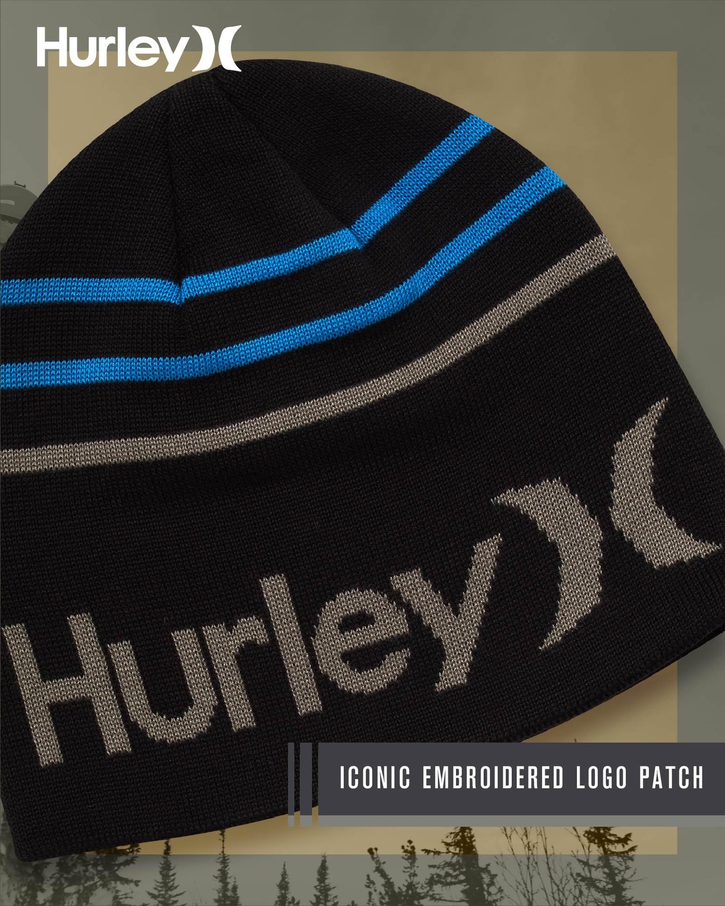 Hurley Men's Utility, Black, One Size