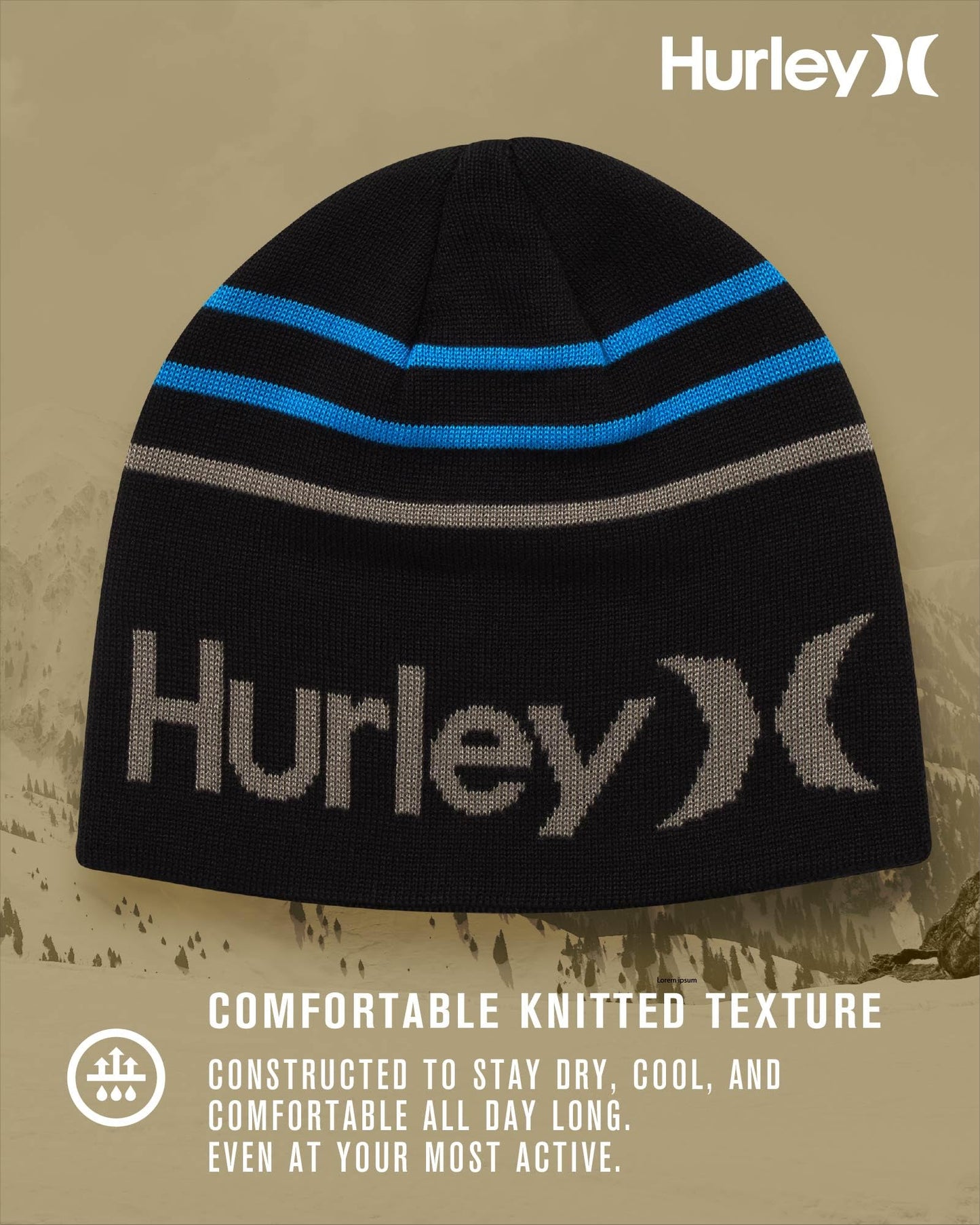 Hurley Men's Utility, Black, One Size