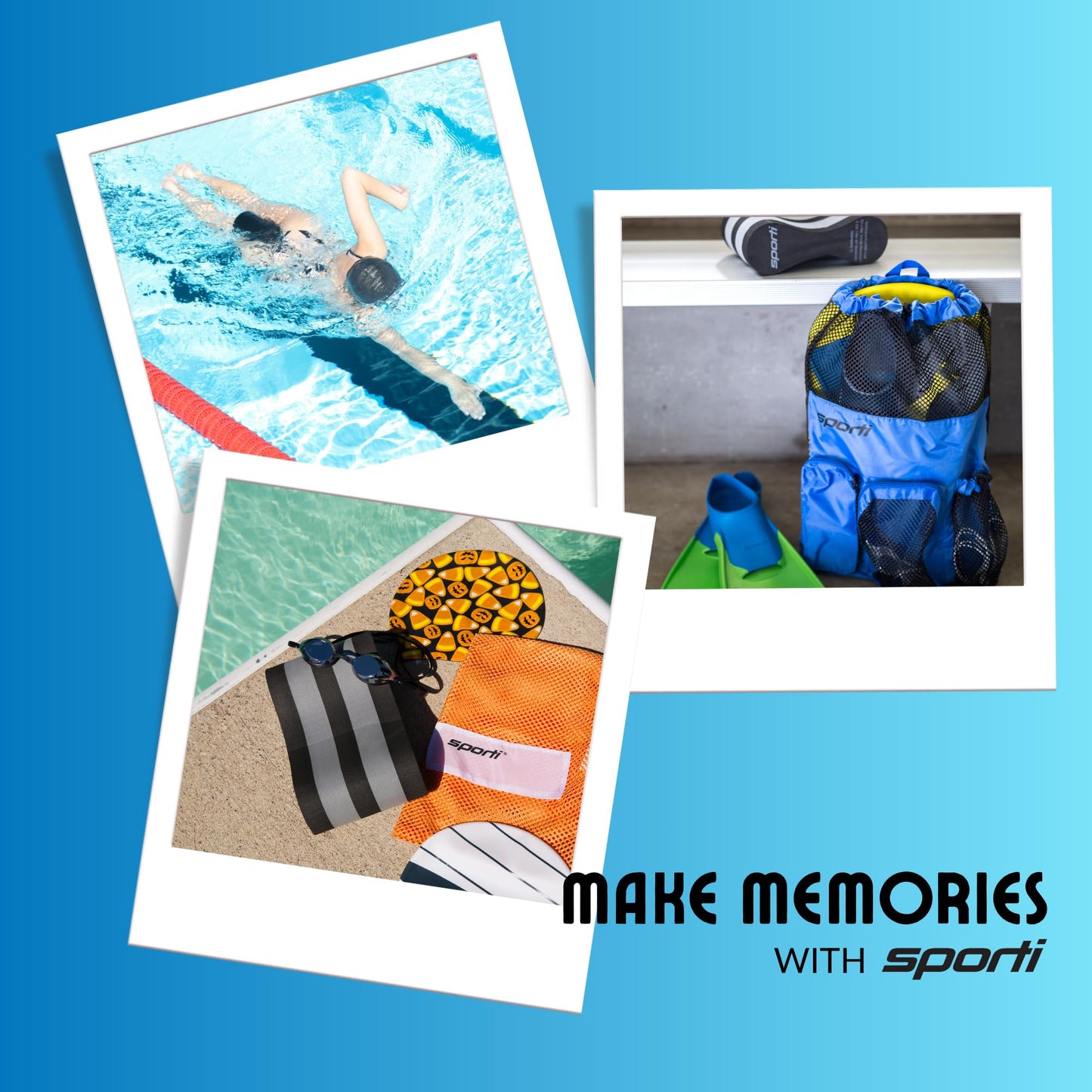 Sporti Pull Buoy for Women & Men Competitive, Swim Trainer Gears, Swim Buoy for Lap Swimming, EVA 5-Layer Pull Buoy Leg Float - Grey/Teal