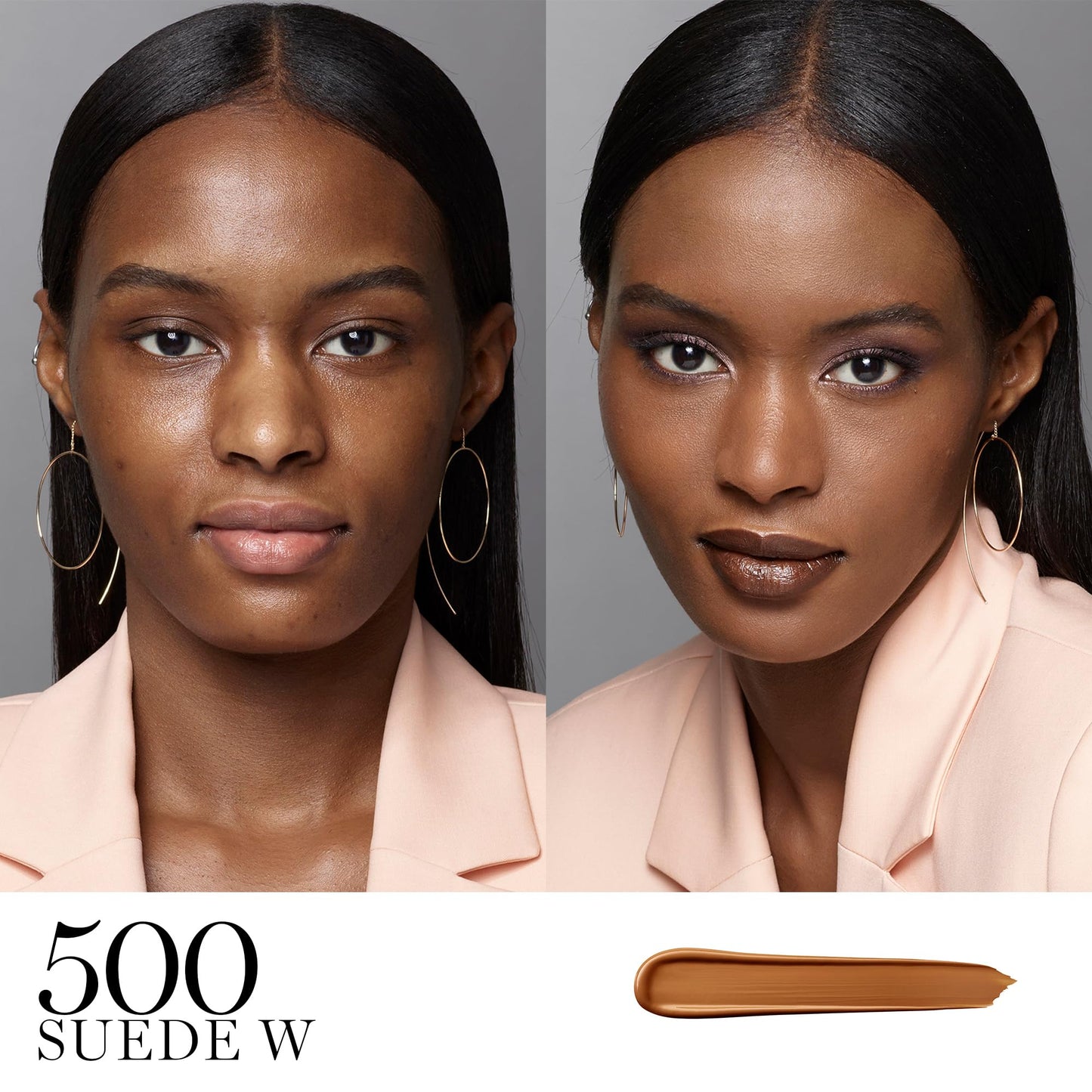 Lancôme Teint Idole Ultra Wear All Over Full Coverage Concealer - Natural Matte Finish & Lightweight Under Eye Concealer - Up To 24H Wear - 500 Suede Warm