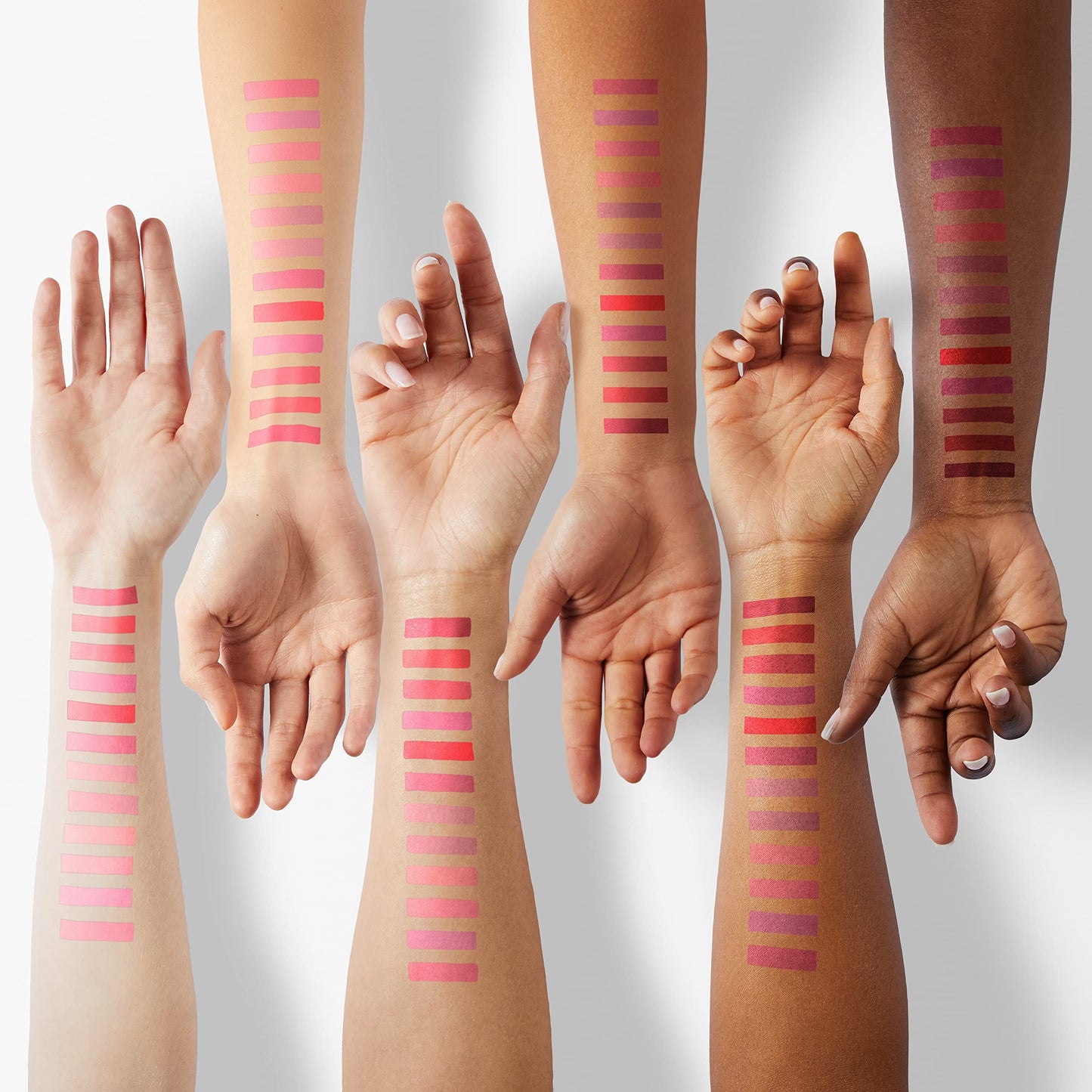 KIMIEYE 12 Colors Matte Liquid Lipstick Kit, Long Lasting Lip Tint, Waterproof Lip Stain, Non-Stick Cup Quick-dry Velvet Nude to Red Lipstick Makeup Set, Up to 24H Wear (SET B)