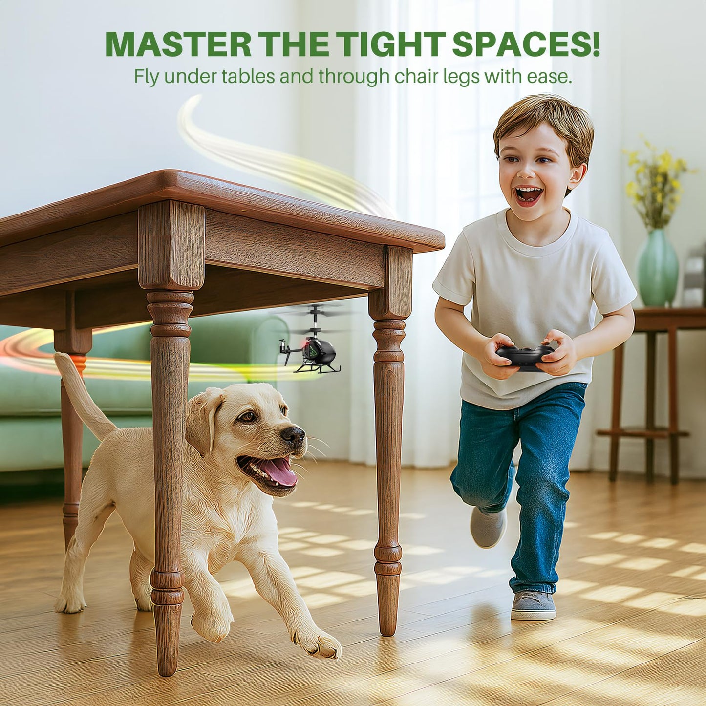 SYMA S100 Mini RC Helicopter with Gyro Stabilizer, Altitude Hold, 3.5 Channel, 5-7 Min Flight Time, Remote Control Helicopter Toy for Boys and Girls