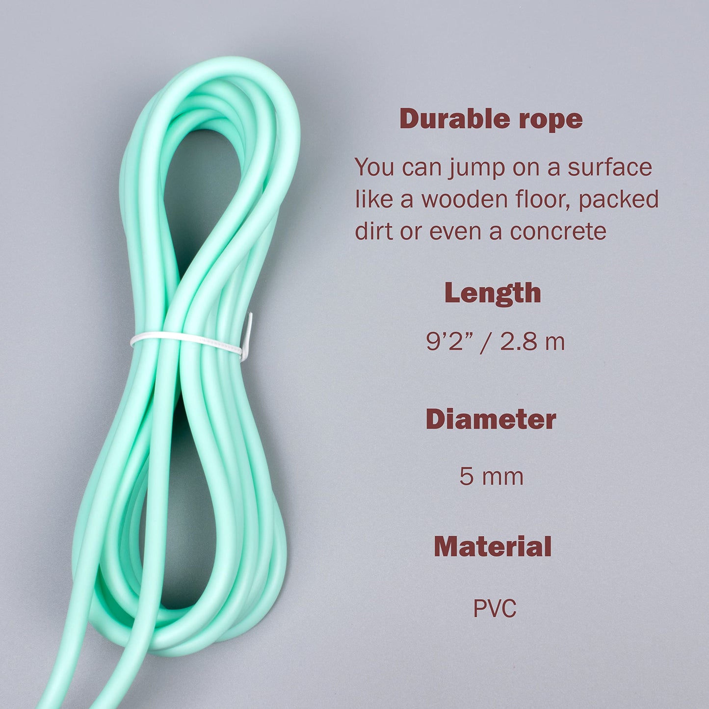 XYLsports Jump Rope for Fitness Adjustable Rope for Men, Women, and Kids Ideal for Cardio and Training Workouts (Green)