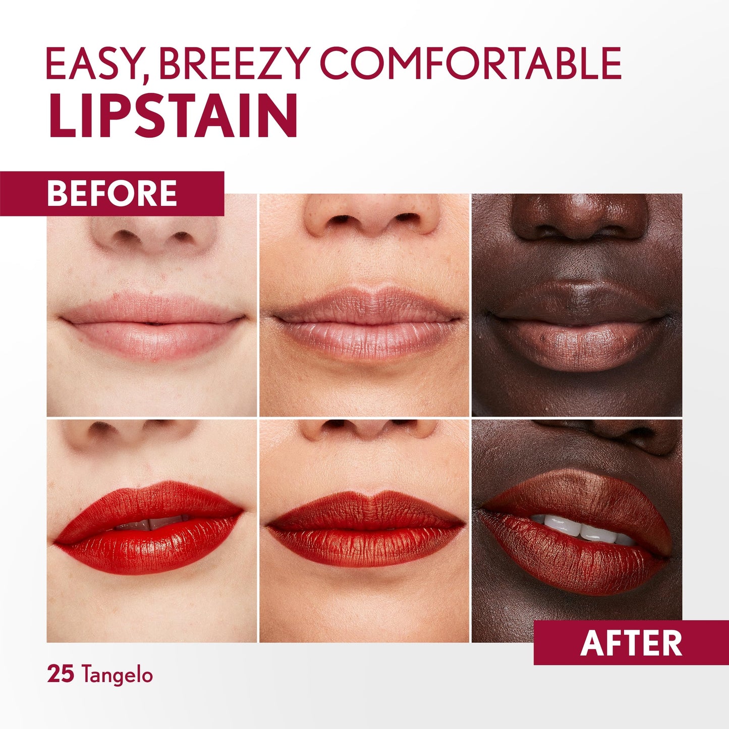 COVERGIRL Outlast Lipstain Bundle - Natural Blush 65 and Tangelo 25 Shades, Vegan Formula