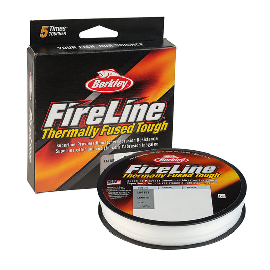 Berkley FireLine® Superline, Crystal, 4lb | 1.8kg, 125yd | 114m Fishing Line, Suitable for Freshwater Environments