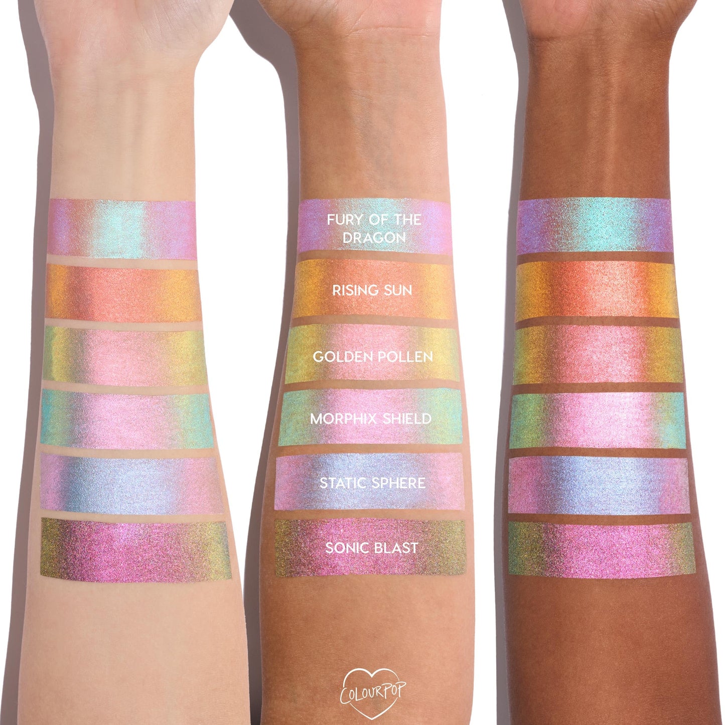ColourPop Winx Club Shadow Stix - Multichrome Eyeshadow Stick with Long-Lasting Color - Multi-Use Cream Makeup with a Built-In Sharpener & Precise Tip for Easy Application - Static Sphere (0.05 oz)