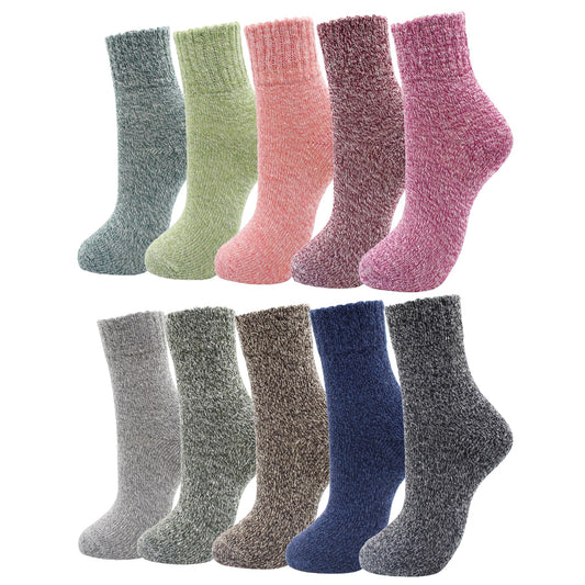 GLCMXMART wool socks for women, warm thermal thick winter socks for women cold weather, gift for women her