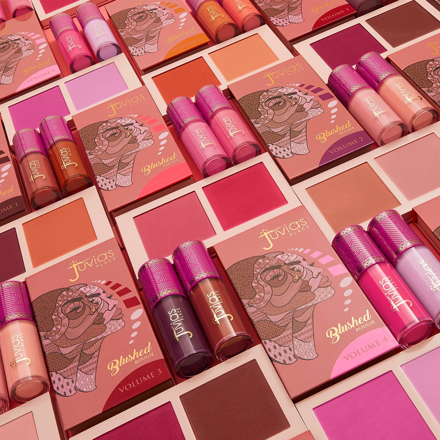 Juvia's Place Blushed Liquid Blush Marigold - Dewy Tint Cheeks Makeup Glow Pigment Effortless Beauty Long Lasting Cosmetics Soft Creamy Natural Buildable All Skin Color Light Flawless Finish Blend