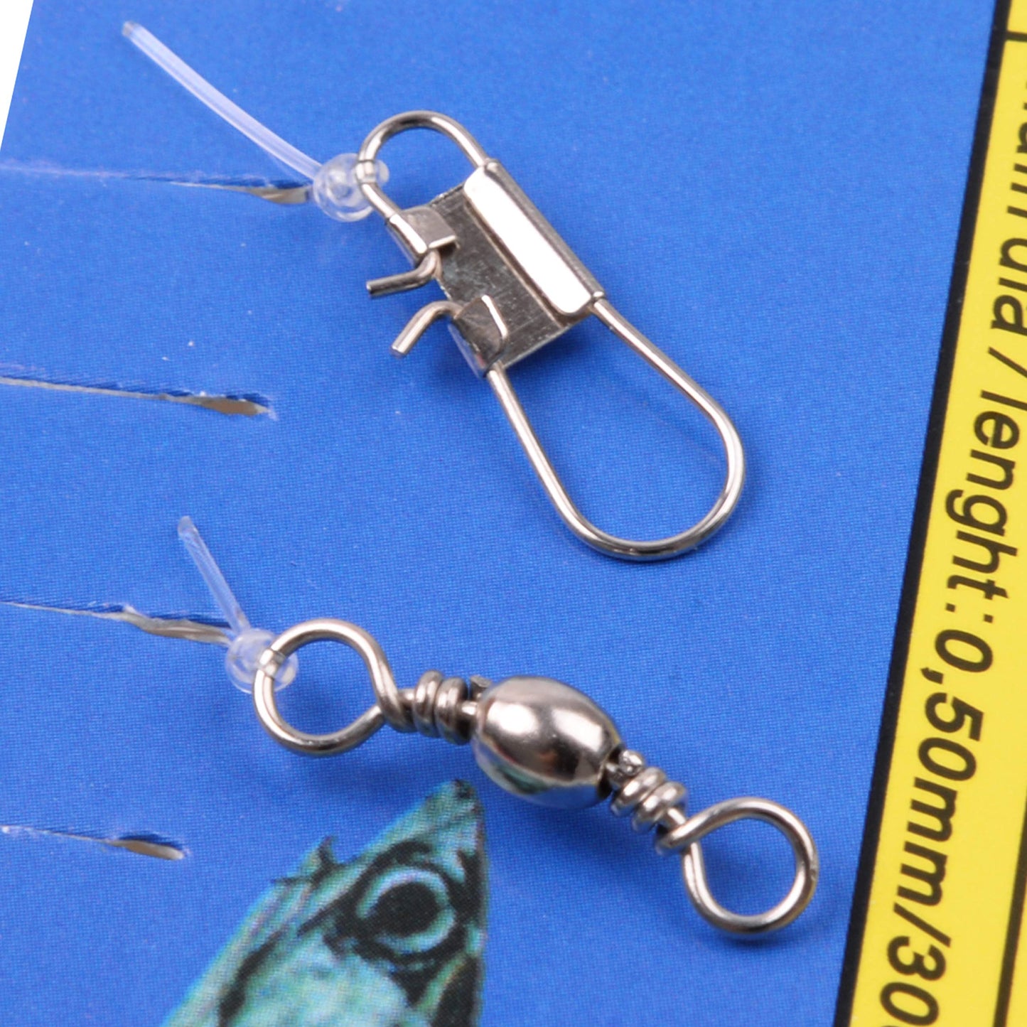 Saltwater Fishing Bait Rigs, 10Packs Surf Fishing Rigs 6 Hooks Fishing Lures Red Fish Skin Feather Hooks Glow Fishing Beads Fishing Tackles for Freshwater Saltwater