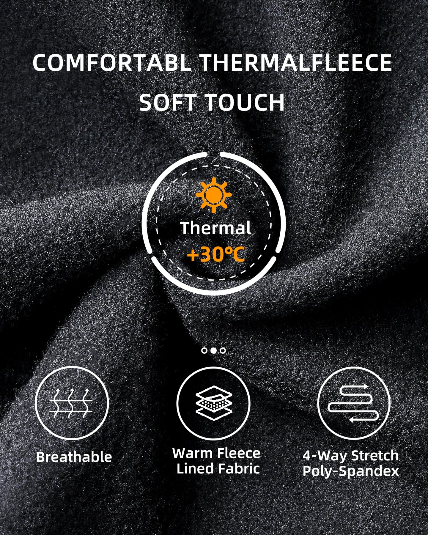 SoeKewo Balaclava Winter Ski Mask Fleece Thermal Face Mask Covering for Cold Weather Skiing Cycling Men Women, Gray