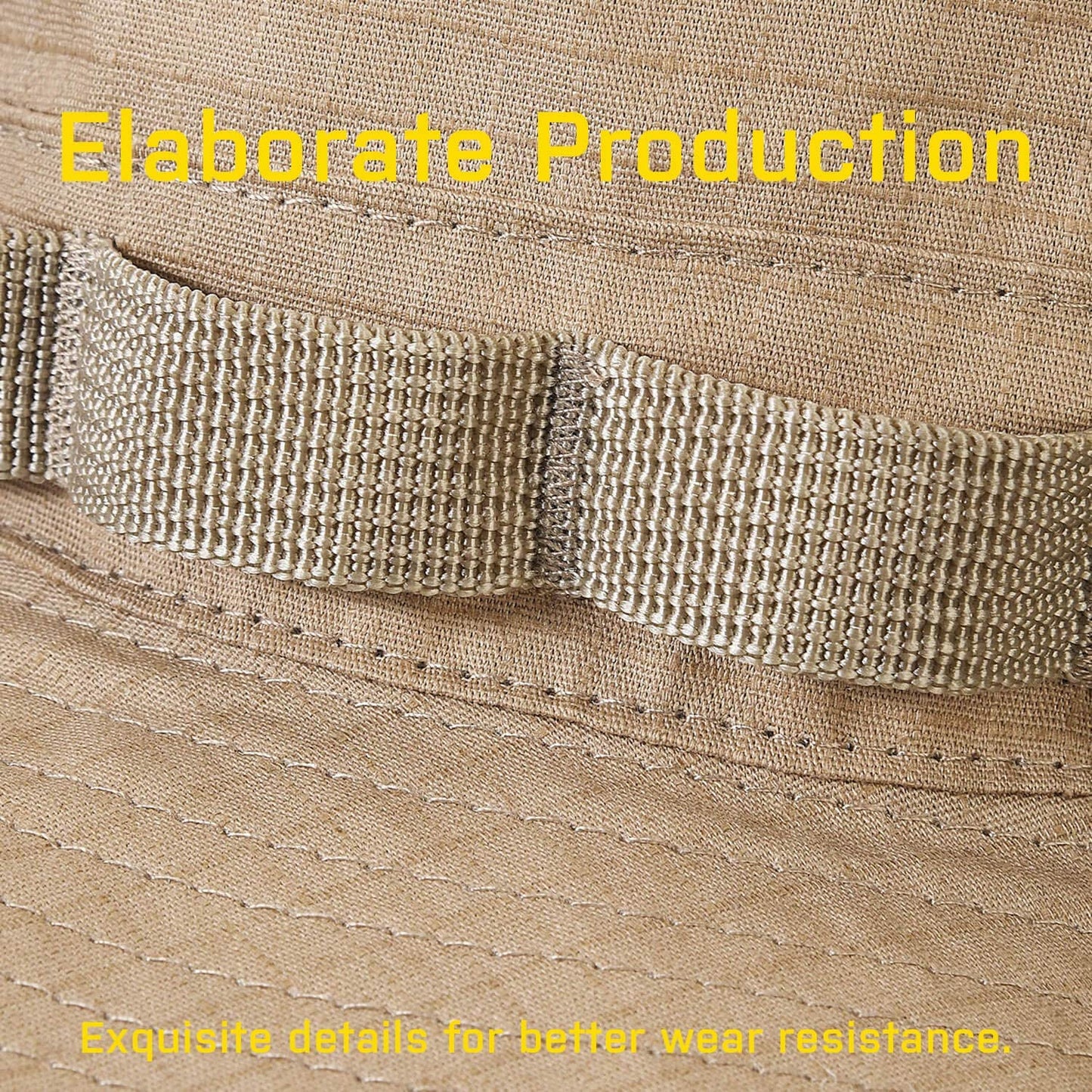 GLORYFIRE Boonie Hat Military Tactical Boonie Hats for Men Women Hunting Fishing Outdoor Tan