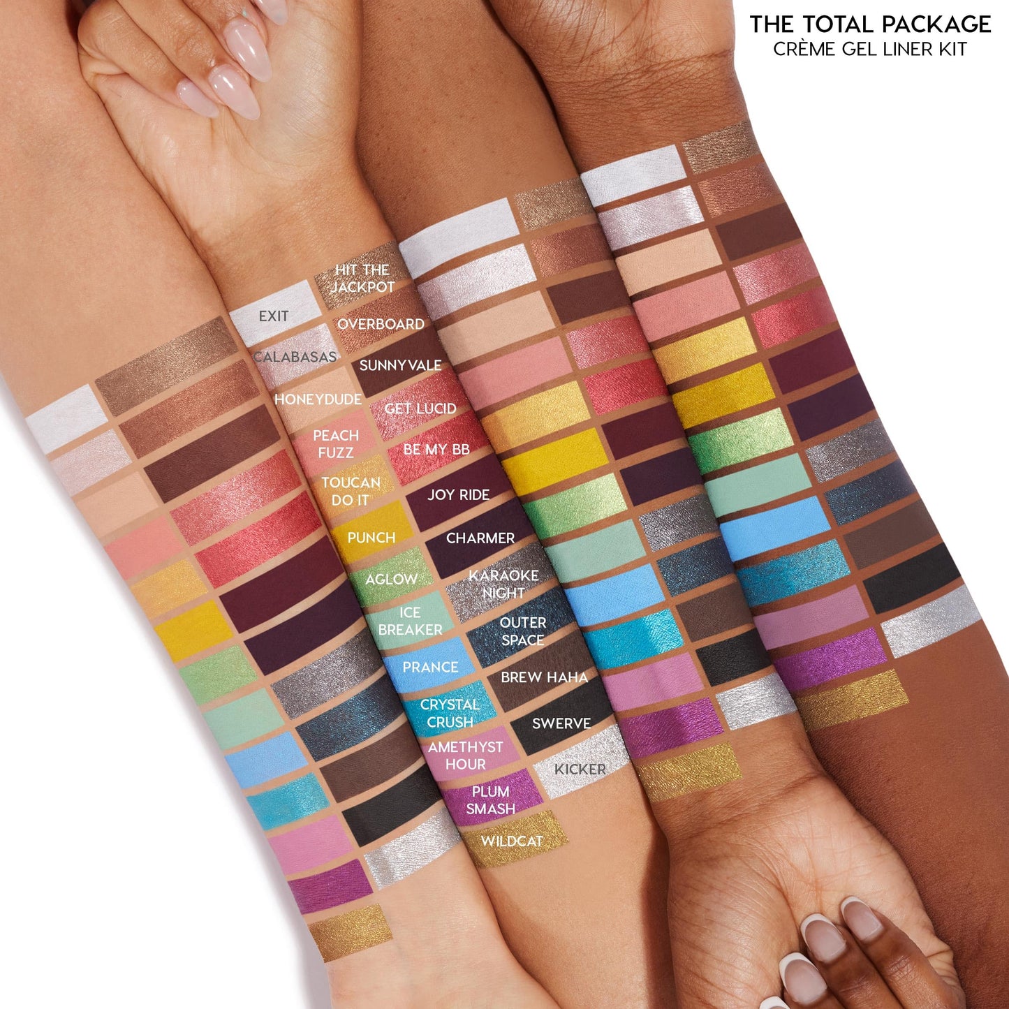 ColourPop Crème Gel Waterproof Eyeliner - 18HR Wear, Ultra-Pigmented Eyeliner Pencil with Matte & Metallic Finishes - Smudge-Proof, Vegan & Cruelty-Free - Joy Ride (0.01 oz)