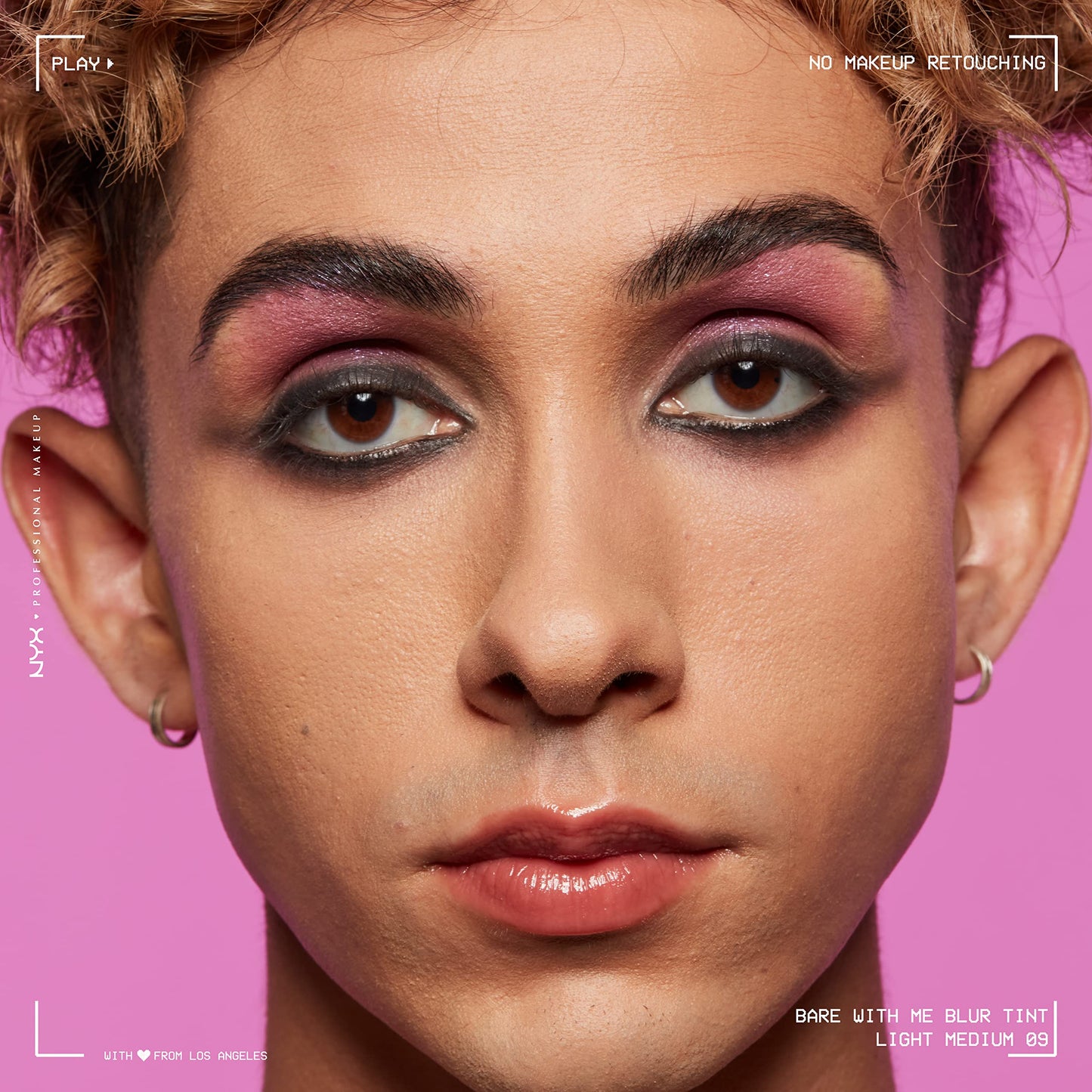 NYX PROFESSIONAL MAKEUP Bare With Me Blur Skin Tint Foundation Make Up with Matcha, Glycerin & Niacinamide - Light Medium