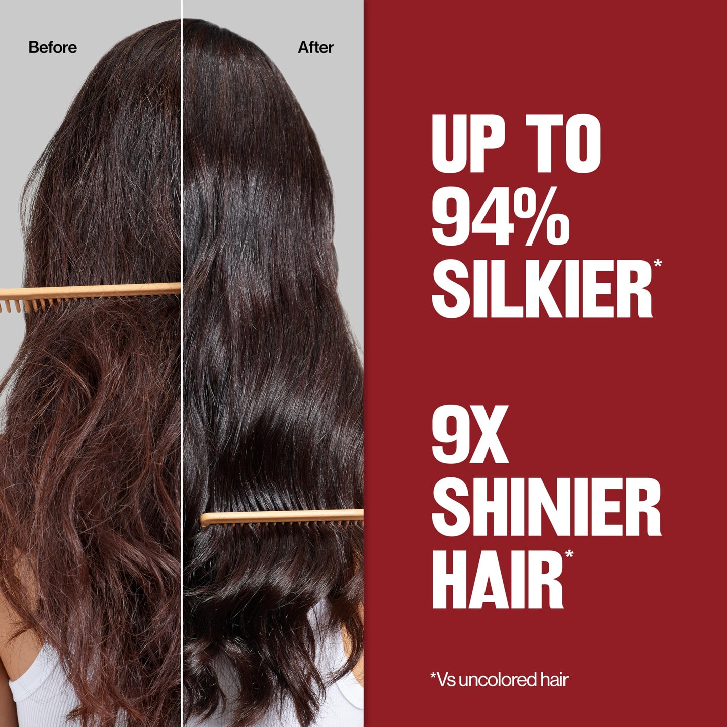 Revlon ColorSilk with Bond Repair Complex, Brown Permanent Hair Color, 100% Gray Coverage, Ammonia Free Hair Dye, Vegan Keratin, 51 Light Brown (Pack of 3)