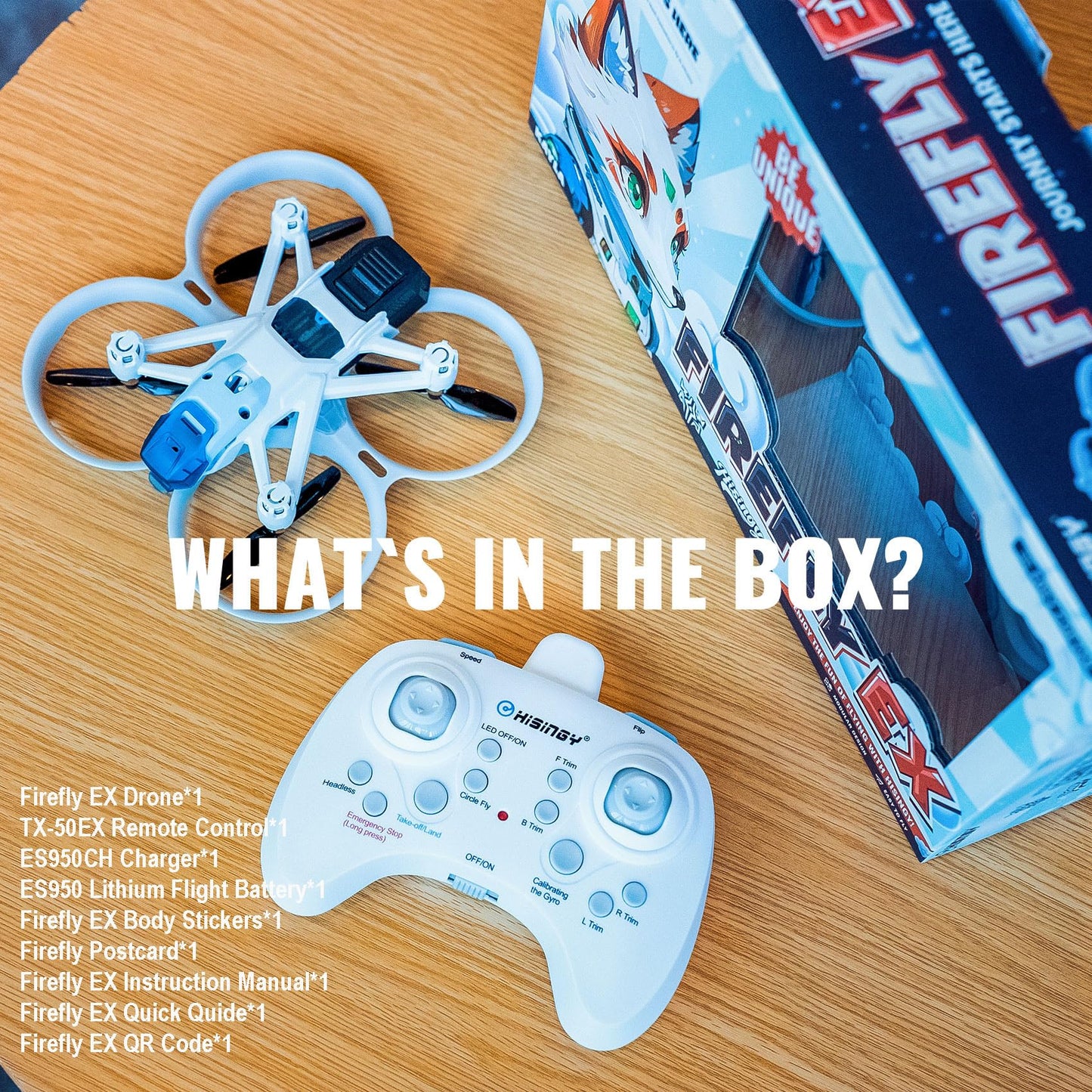 HISINGY Firefly EX Tiny Drones for Kids, Mini Micro Nano Indoor RC Quadcopter for Age 10-15 12-14 Boys,Kids Drone with 3 Speeds,Altitude Hold, 360°Flip, Headless Mode,Long Flight Time