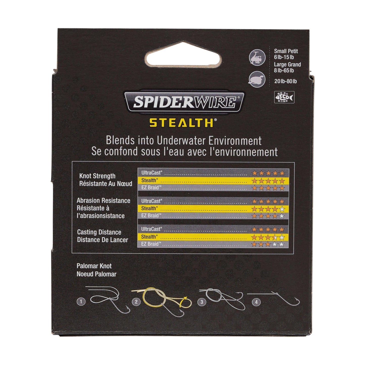 Spiderwire Berkley ProSpec® Chrome 100% Fluoro Leader, Camo, 15lb | 6.8kg, 125yd | 114m Fishing Line, Suitable for Saltwater Environments