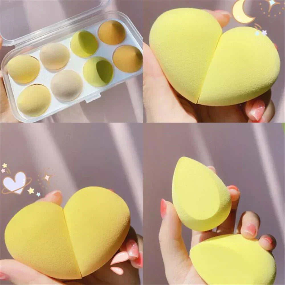 4/8PCS Makeup Sponge Blender Set