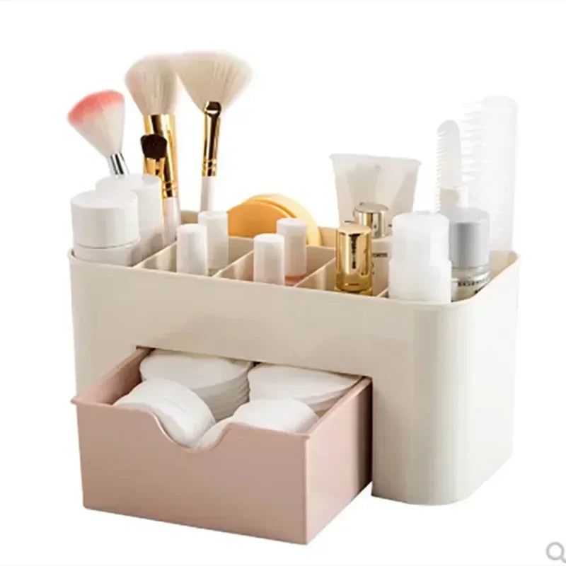 Double Layer Makeup Storage Organizer