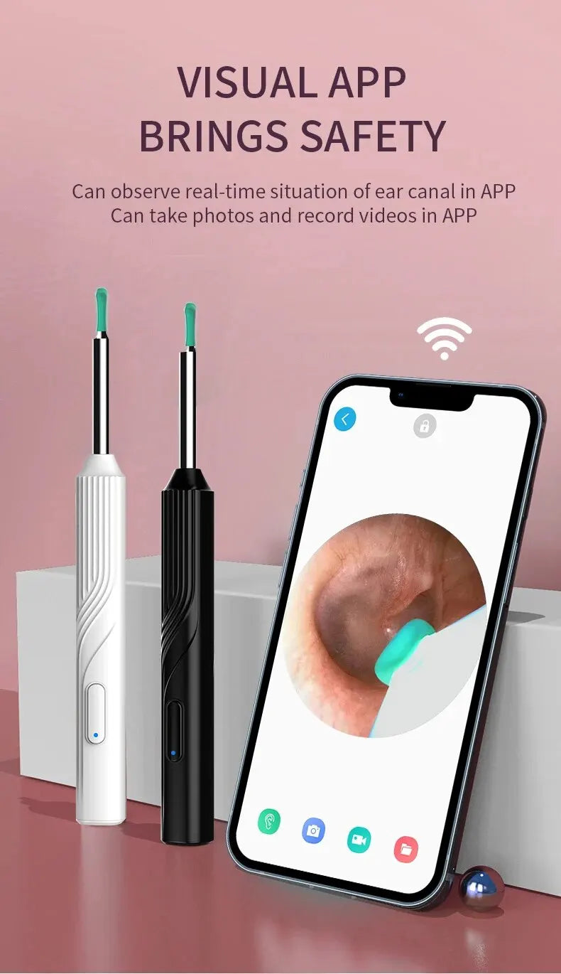 Earwax Remover Cleaning Tool with Mini Camera