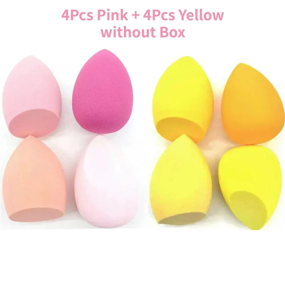 4/8PCS Makeup Sponge Blender Set