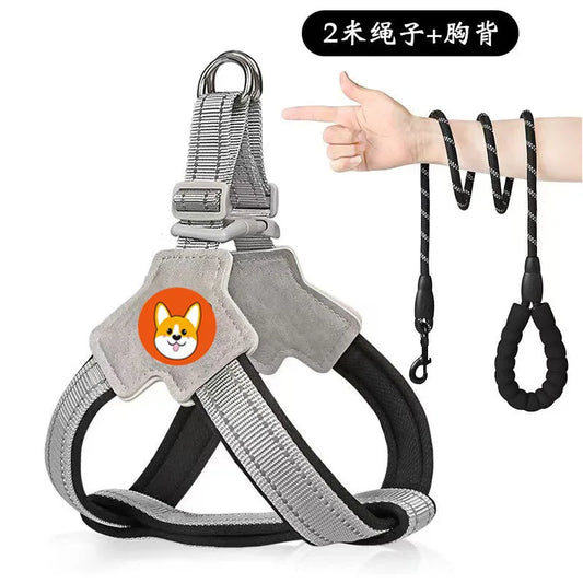 OUWO Reflective Breathable Dog Harness