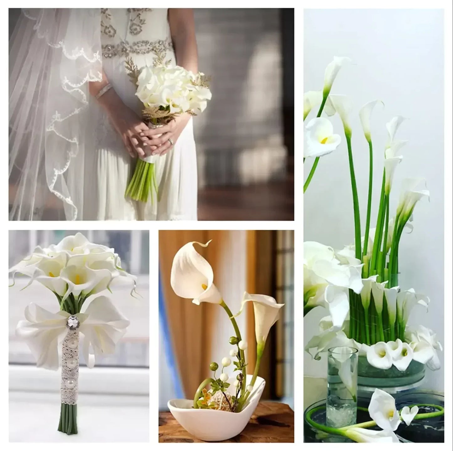 Artificial Calla Lily Flower Set