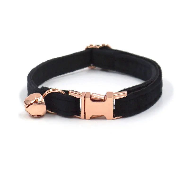 Personalized Velvet Cat Collar