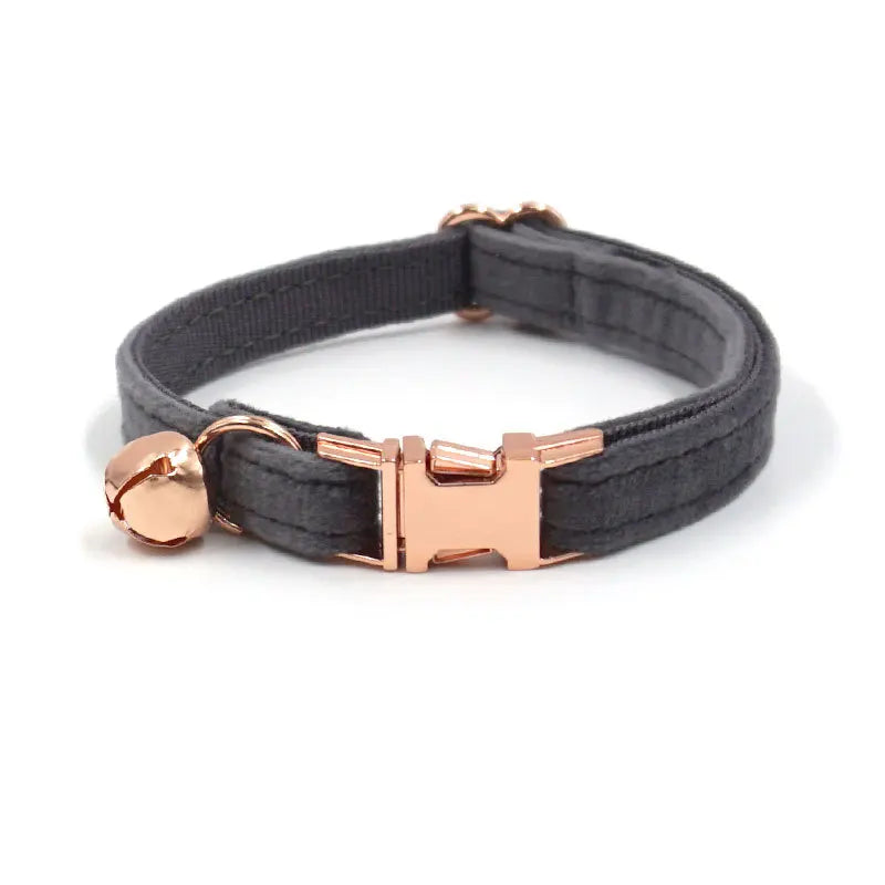 Personalized Velvet Cat Collar