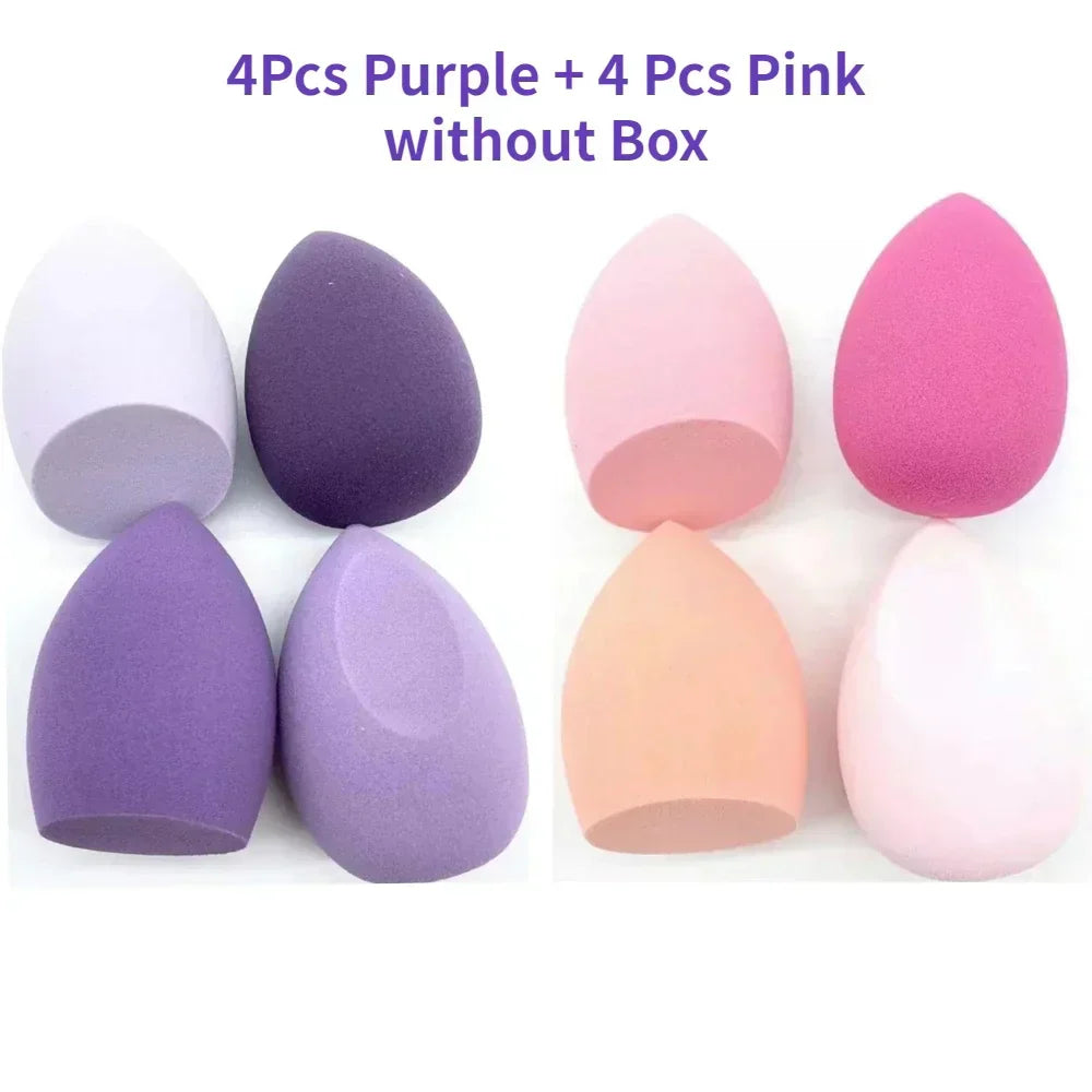 4/8PCS Makeup Sponge Blender Set