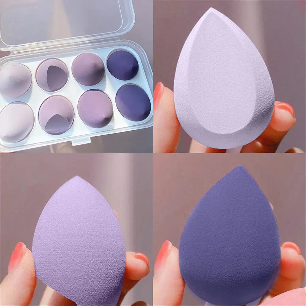 4/8PCS Makeup Sponge Blender Set