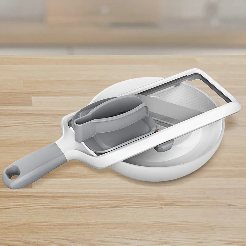 Safe Adjustable Mandoline Slicer