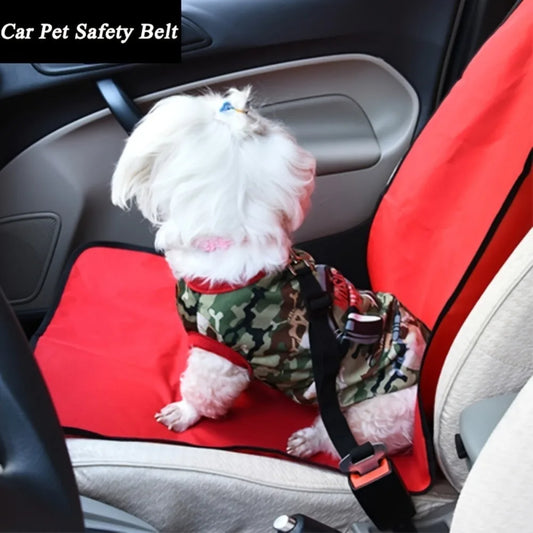 Adjustable Dog Car Safety Harness