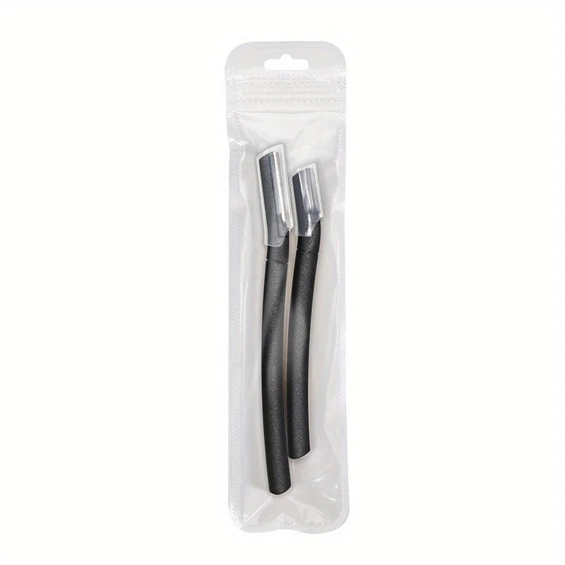 Stainless Steel Eyebrow Trimmer Set