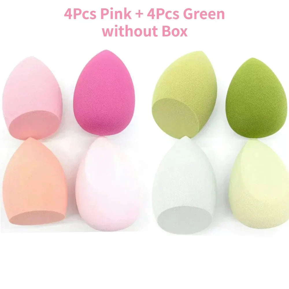 4/8PCS Makeup Sponge Blender Set