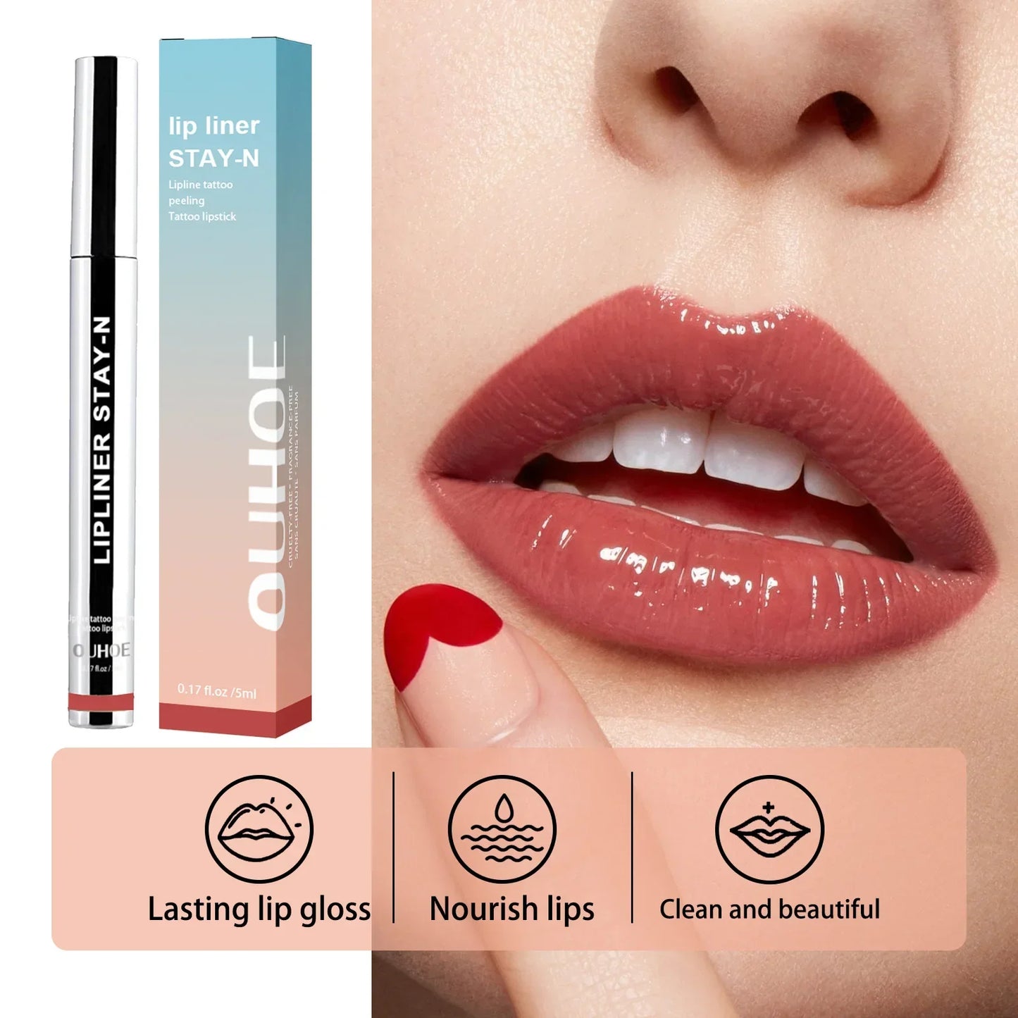 Waterproof Long-Lasting Lip Liner