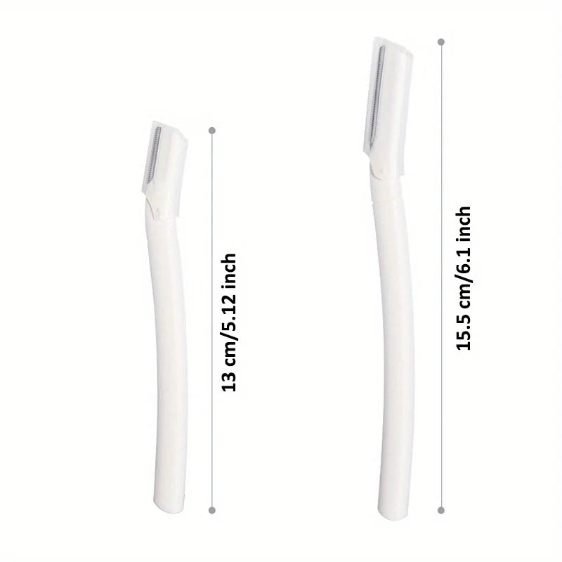 Stainless Steel Eyebrow Trimmer Set